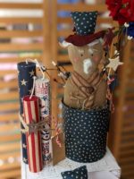 Americana Items (Firecracker Bundle, Primitive Uncle Sam)
