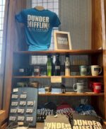 The Electric City Trolley Museum sells Dunder Mifflin merchandise from "The Office"