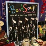 Bead soup! Necklaces featured at local shop Cosmik Gifts.